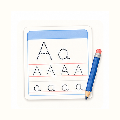 Letter Tracing activity preview